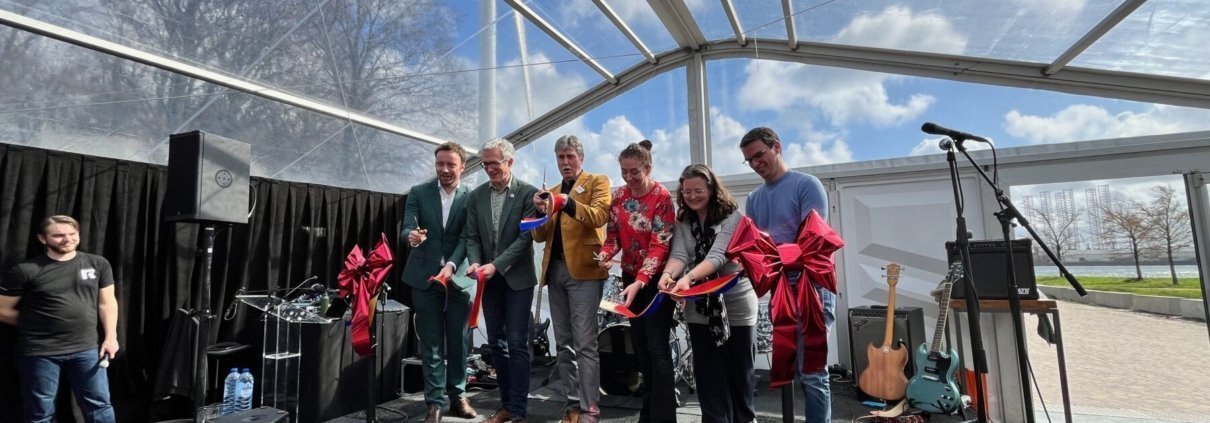 Windpark Oeverbos Vlaardingen feestelijk geopend